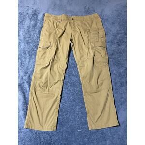5.11 Tactical Pants Mens 42X30 SDB 74434-098 Tan Utility Pockets Stretch Work